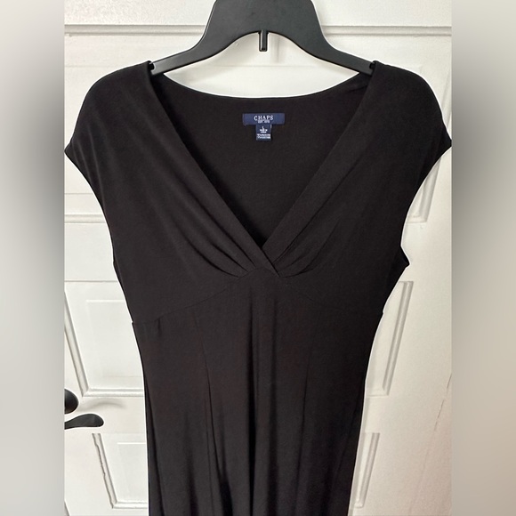 Chaps Sleeveless Empire Waist Dress - Picture 3 of 4